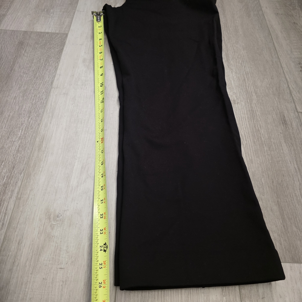 Cleo Petite Black Dress Pants Size 18 Straight Leg High Rise Work Career - Picture 12 of 13